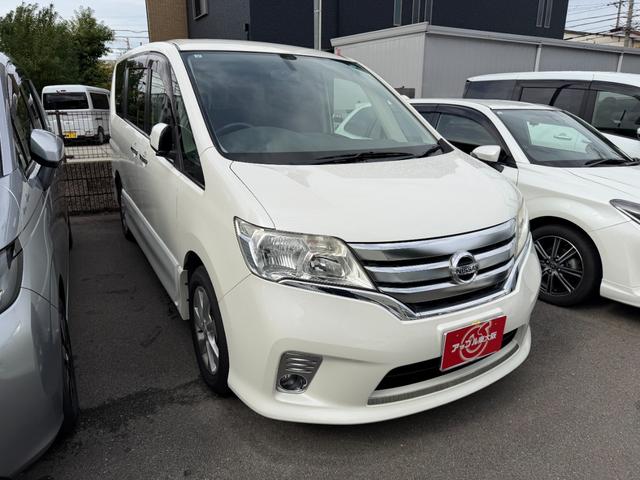 セレナ ハイウェイスター 両側パワースライドドア フルセグナビ バックカメラ 後席フリップダウンモニター HIDヘッドライト ETC(2枚目)