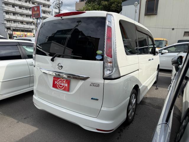 セレナ ハイウェイスター 両側パワースライドドア フルセグナビ バックカメラ 後席フリップダウンモニター HIDヘッドライト ETC(5枚目)