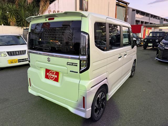 スペーシアカスタム ハイブリッドXSターボ ハイブリッドXSターボ(4名) 全方位モニター付き9インチメモリーナビ 届出済未使用車(5枚目)