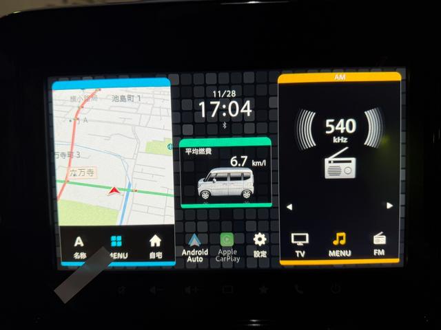 スペーシアカスタム ハイブリッドXSターボ ハイブリッドXSターボ(4名) 全方位モニター付き9インチメモリーナビ 届出済未使用車(8枚目)