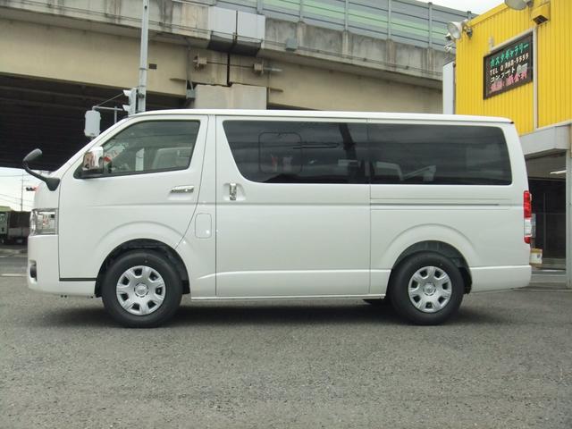 6型NEWハイエース 地デジナビ レザシート ベッド カメラ(8枚目)