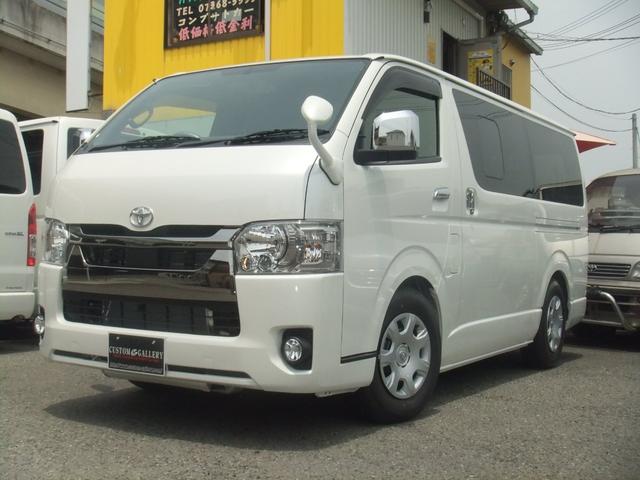 6型NEWハイエース 地デジナビ レザシート ベッド カメラ(15枚目)