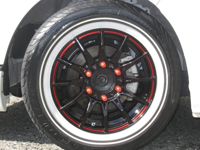 ハイエースバン スーパーGL ダークプライムII 2inローダウン 16inタイヤ/ホイール ESEEXスポイラー カロッツェリアナビ フルセグTV シートカバー ベッドキット ETC 全方位360度カメラ デジタルインナーミラー パールホワイト(71枚目)