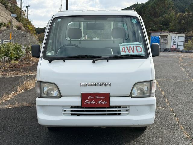 サンバートラック TB 4WD/エアコン/パワステ/5速ミッション/走行35008K台(3枚目)