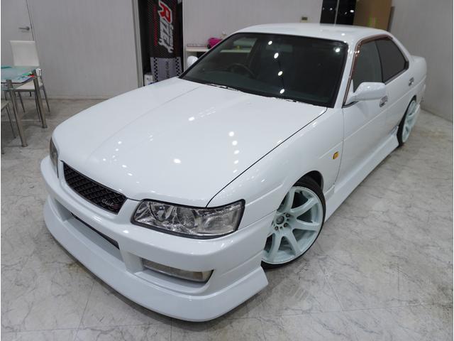 ローレル 25クラブSターボタイプX フルエアロ ディスプレイオーディオ バックカメラ 前置インタークーラー タイベル交換済 全塗装済(12枚目)