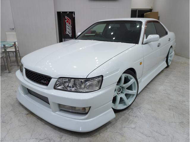 ローレル 25クラブSターボタイプX フルエアロ ディスプレイオーディオ バックカメラ 前置インタークーラー タイベル交換済 全塗装済(13枚目)