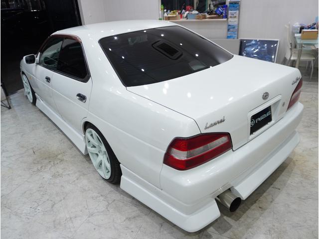 ローレル 25クラブSターボタイプX フルエアロ ディスプレイオーディオ バックカメラ 前置インタークーラー タイベル交換済 全塗装済(21枚目)