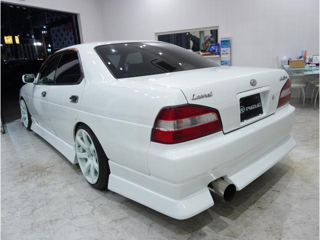 ローレル 25クラブSターボタイプX フルエアロ ディスプレイオーディオ バックカメラ 前置インタークーラー タイベル交換済 全塗装済(23枚目)