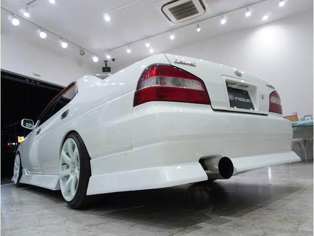 ローレル 25クラブSターボタイプX フルエアロ ディスプレイオーディオ バックカメラ 前置インタークーラー タイベル交換済 全塗装済(24枚目)