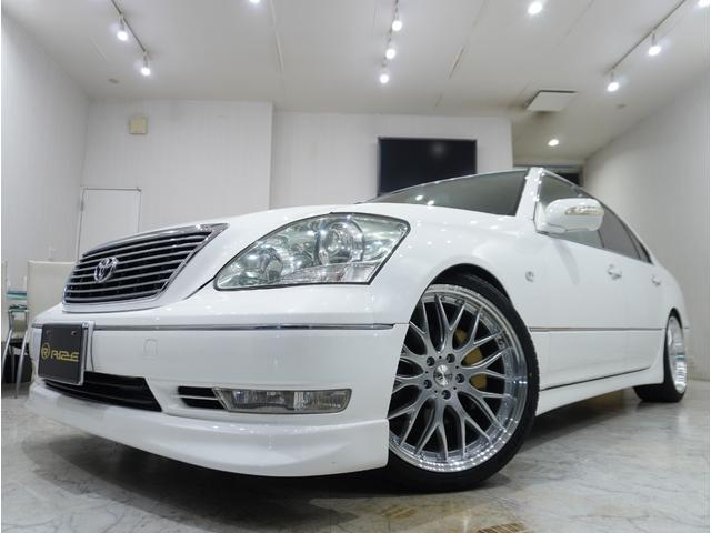 セルシオ C仕様 黒革シート サンルーフ ナビ 新品20インチホイール 前後ドラレコ レーダー探知機 シートヒーター エアサスコントローラー バックカメラ ETC 電動シート クルーズコントロール 全塗装済(14枚目)