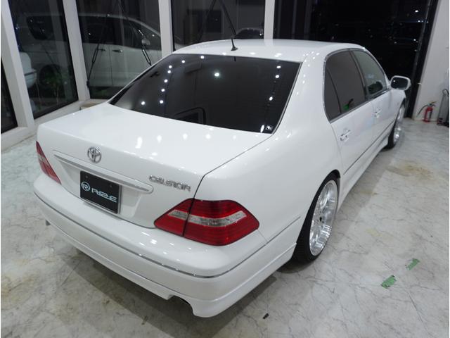 セルシオ C仕様 黒革シート サンルーフ ナビ 新品20インチホイール 前後ドラレコ レーダー探知機 シートヒーター エアサスコントローラー バックカメラ ETC 電動シート クルーズコントロール 全塗装済(19枚目)