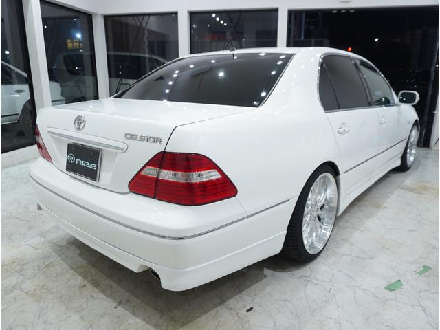 セルシオ C仕様 黒革シート サンルーフ ナビ 新品20インチホイール 前後ドラレコ レーダー探知機 シートヒーター エアサスコントローラー バックカメラ ETC 電動シート クルーズコントロール 全塗装済(21枚目)