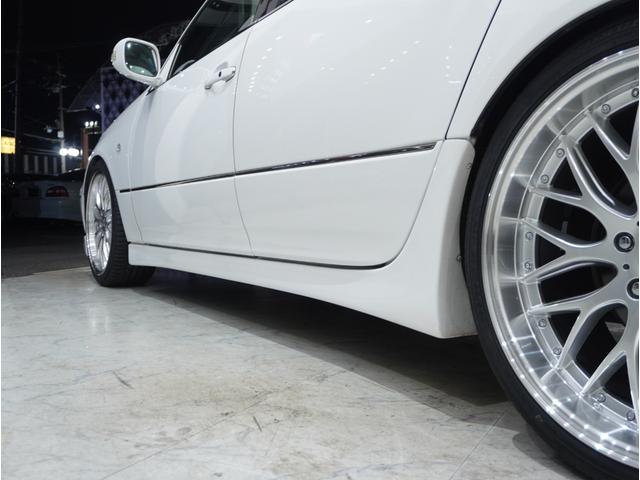 セルシオ C仕様 黒革シート サンルーフ ナビ 新品20インチホイール 前後ドラレコ レーダー探知機 シートヒーター エアサスコントローラー バックカメラ ETC 電動シート クルーズコントロール 全塗装済(25枚目)