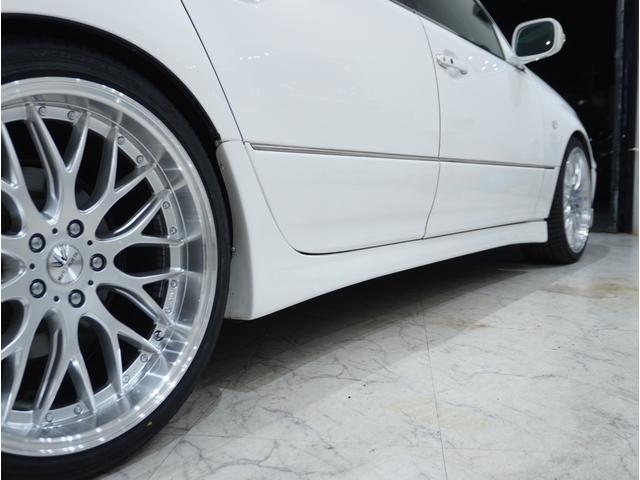 セルシオ C仕様 黒革シート サンルーフ ナビ 新品20インチホイール 前後ドラレコ レーダー探知機 シートヒーター エアサスコントローラー バックカメラ ETC 電動シート クルーズコントロール 全塗装済(26枚目)