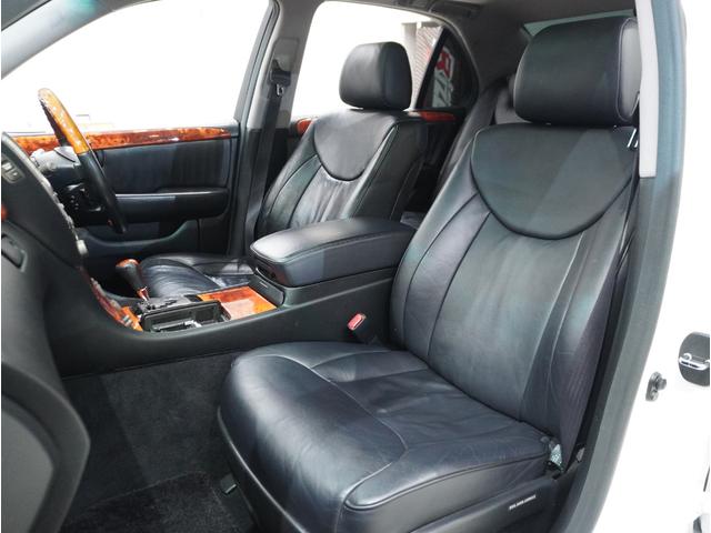 セルシオ C仕様 黒革シート サンルーフ ナビ 新品20インチホイール 前後ドラレコ レーダー探知機 シートヒーター エアサスコントローラー バックカメラ ETC 電動シート クルーズコントロール 全塗装済(30枚目)