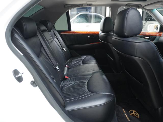 セルシオ C仕様 黒革シート サンルーフ ナビ 新品20インチホイール 前後ドラレコ レーダー探知機 シートヒーター エアサスコントローラー バックカメラ ETC 電動シート クルーズコントロール 全塗装済(31枚目)