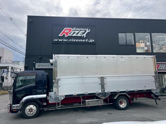 フォワード ベースグレード　冷凍冷蔵ウイング　造りボディ　ダブルアーチ　９５アオリ　１９．５アルミホイール　内寸　長さ６４００　幅２１８０　高さ２１５０（4枚目）