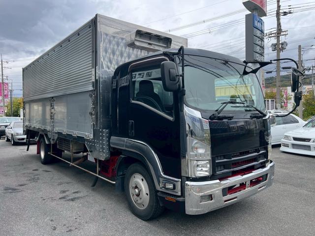 フォワード ベースグレード　冷凍冷蔵ウイング　造りボディ　ダブルアーチ　９５アオリ　１９．５アルミホイール　内寸　長さ６４００　幅２１８０　高さ２１５０（6枚目）