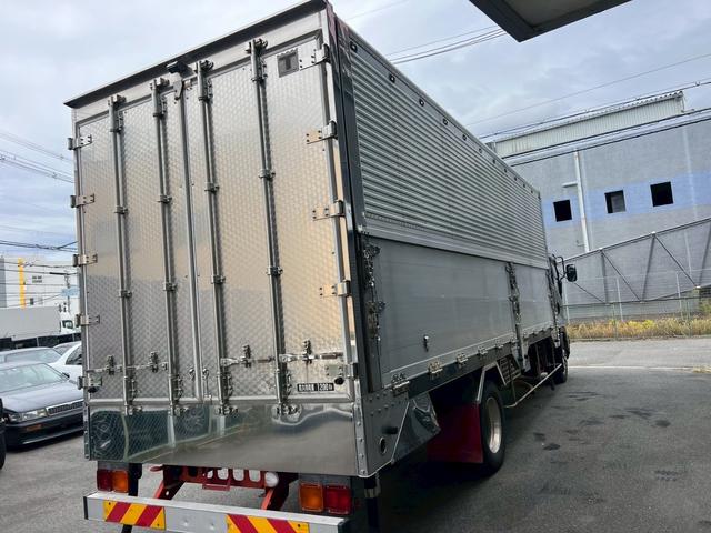 フォワード ベースグレード　冷凍冷蔵ウイング　造りボディ　ダブルアーチ　９５アオリ　１９．５アルミホイール　内寸　長さ６４００　幅２１８０　高さ２１５０（12枚目）