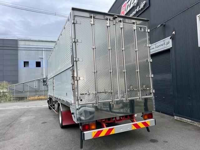 フォワード ベースグレード　冷凍冷蔵ウイング　造りボディ　ダブルアーチ　９５アオリ　１９．５アルミホイール　内寸　長さ６４００　幅２１８０　高さ２１５０（32枚目）