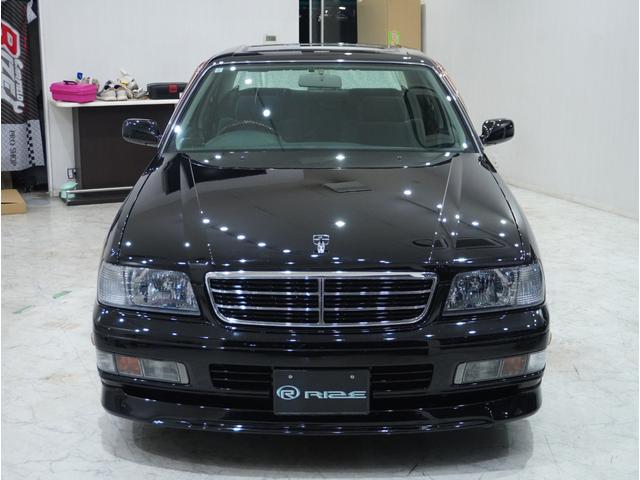 グロリア グランツーリスモ　エクストラエディション　ブロアムフェイス　サンルーフ　ローダウン　フルエアロ　マフラー　マルチ無し　社外オーディオ　バックカメラ　ＥＴＣ　新品２０インチアルミホイール　全塗装（26枚目）