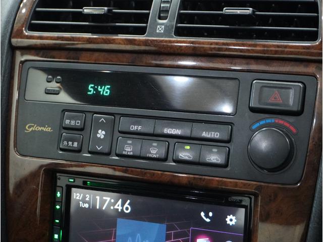 グロリア グランツーリスモ　エクストラエディション　ブロアムフェイス　サンルーフ　ローダウン　フルエアロ　マフラー　マルチ無し　社外オーディオ　バックカメラ　ＥＴＣ　新品２０インチアルミホイール　全塗装（50枚目）