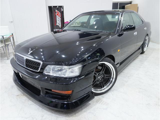 ローレル RB26ターボ 5速公認 フルタービン ウエストゲート ラジエーター オイルクーラー LSD 4ポットブレーキ 追加メーター バケットシート 全塗装(12枚目)