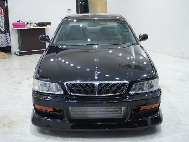 ローレル RB26ターボ 5速公認 フルタービン ウエストゲート ラジエーター オイルクーラー LSD 4ポットブレーキ 追加メーター バケットシート 全塗装(21枚目)