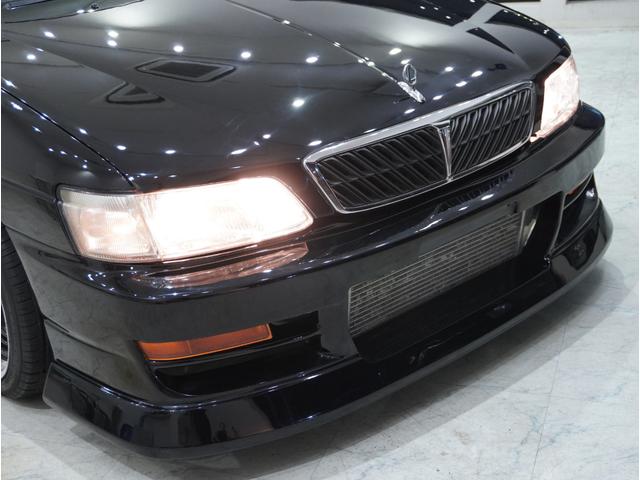 ローレル RB26ターボ 5速公認 フルタービン ウエストゲート ラジエーター オイルクーラー LSD 4ポットブレーキ 追加メーター バケットシート 全塗装(22枚目)