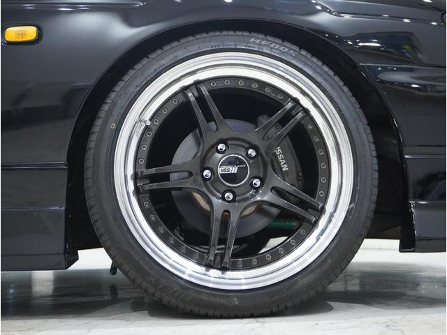 ローレル RB26ターボ 5速公認 フルタービン ウエストゲート ラジエーター オイルクーラー LSD 4ポットブレーキ 追加メーター バケットシート 全塗装(46枚目)