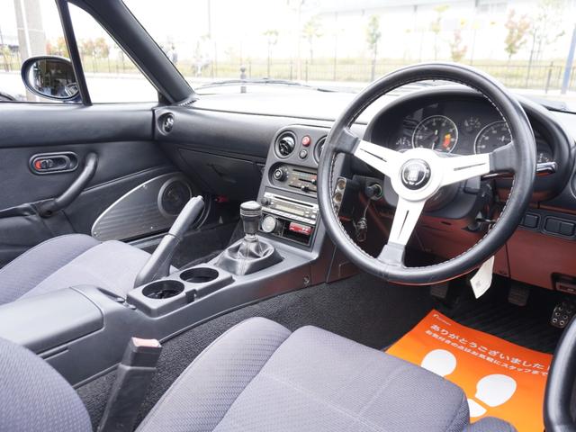 ユーノスロードスター RSリミテッド 1オーナー オーリンズ車高調 BBS15AW フジツボマフラー Cリップ ナルディステアリング(28枚目)