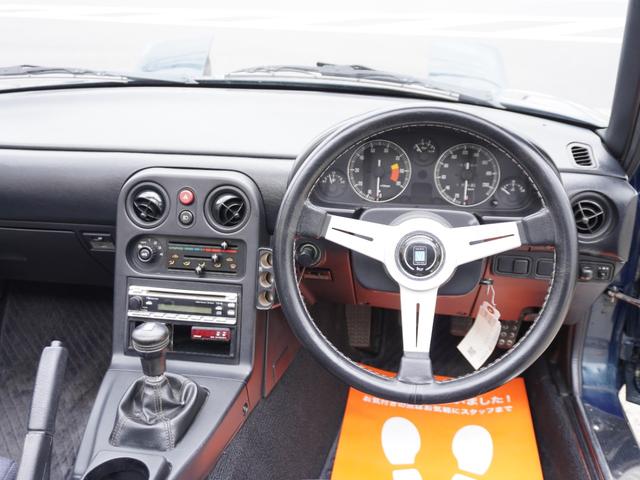 ユーノスロードスター RSリミテッド 1オーナー オーリンズ車高調 BBS15AW フジツボマフラー Cリップ ナルディステアリング(32枚目)