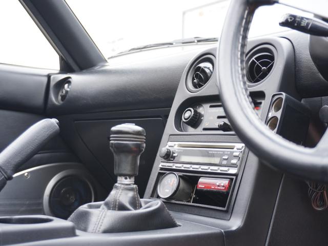 ユーノスロードスター RSリミテッド 1オーナー オーリンズ車高調 BBS15AW フジツボマフラー Cリップ ナルディステアリング(34枚目)