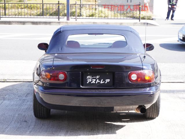 ユーノスロードスター Rリミテッド BLITZ車高調 ガラス幌 社外マフラー タワーバー 14AW(11枚目)