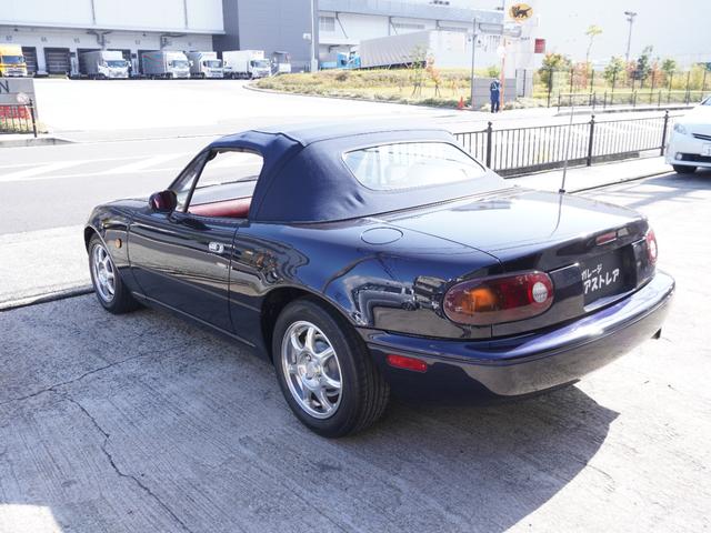 ユーノスロードスター Rリミテッド BLITZ車高調 ガラス幌 社外マフラー タワーバー 14AW(12枚目)