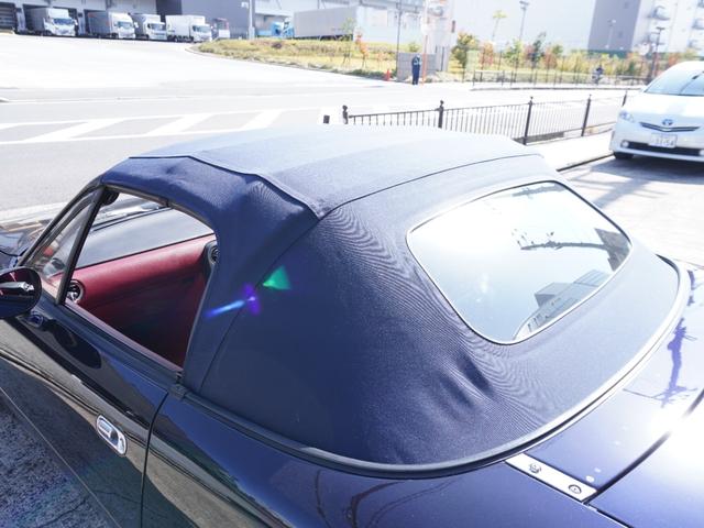 ユーノスロードスター Rリミテッド BLITZ車高調 ガラス幌 社外マフラー タワーバー 14AW(16枚目)