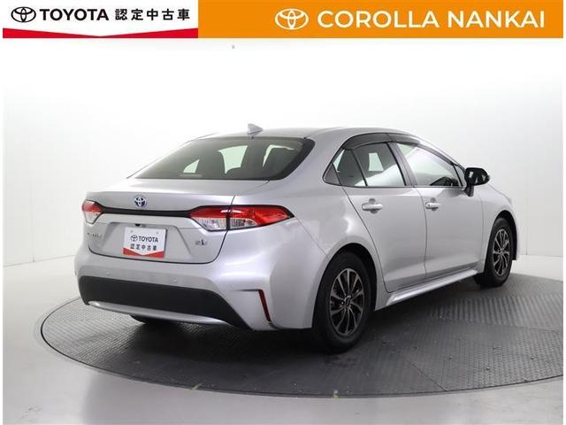 カローラ ハイブリッド　Ｘ　フルセグ　バックカメラ　衝突被害軽減システム　ＥＴＣ　ドラレコ　ＬＥＤヘッドランプ　ワンオーナー　トヨタ認定中古車　サポカー（3枚目）