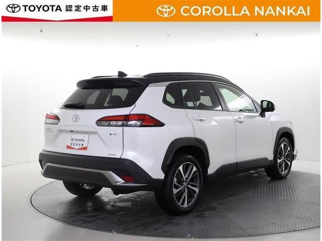 カローラクロス ハイブリッド　Ｚ　サンルーフ　フルセグ　メモリーナビ　バックカメラ　衝突被害軽減システム　ＥＴＣ　ＬＥＤヘッドランプ　ワンオーナー　トヨタ認定中古車　サポカー（3枚目）