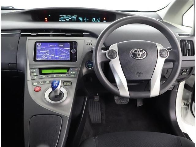 プリウス Ｓ　フルセグ　メモリーナビ　ＤＶＤ再生　バックカメラ　ＥＴＣ　ＨＩＤヘッドライト　ワンオーナー　Ｂｌｕｅｔｏｏｔｈ（4枚目）