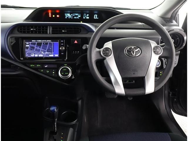 アクア Ｓ　フルセグ　メモリーナビ　ＤＶＤ再生　バックカメラ　衝突被害軽減システム　ＥＴＣ　ＬＥＤヘッドランプ　トヨタ認定中古車ライト　サポカー（4枚目）