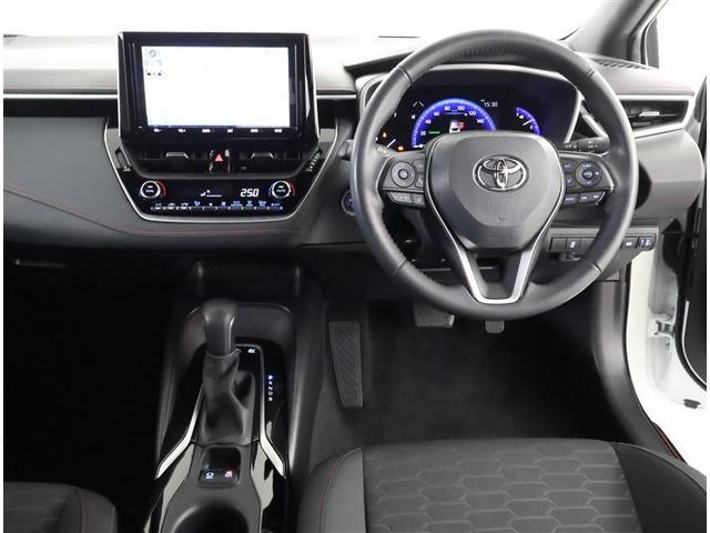 カローラスポーツ ハイブリッドG Z フルセグ メモリーナビ DVD再生 バックカメラ 衝突被害軽減システム ETC LEDヘッドランプ ワンオーナー フルエアロ(4枚目)