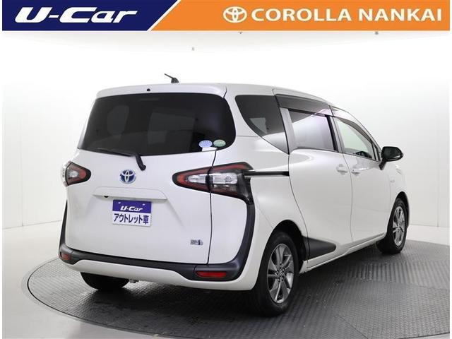 シエンタ ハイブリッドＧ　フルセグ　メモリーナビ　ＤＶＤ再生　バックカメラ　衝突被害軽減システム　ＥＴＣ　ドラレコ　両側電動スライド　ＬＥＤヘッドランプ　乗車定員７人　３列シート（3枚目）