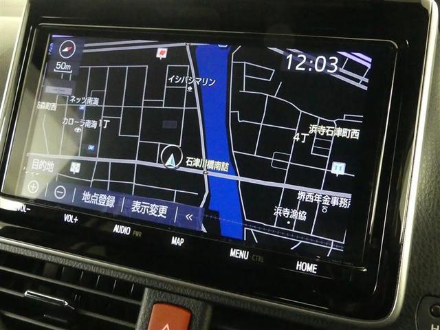 ノア ハイブリッドＧ　フルセグ　メモリーナビ　ＤＶＤ再生　後席モニター　バックカメラ　衝突被害軽減システム　ＥＴＣ　電動スライドドア　ＬＥＤヘッドランプ　乗車定員７人　３列シート　ワンオーナー（6枚目）