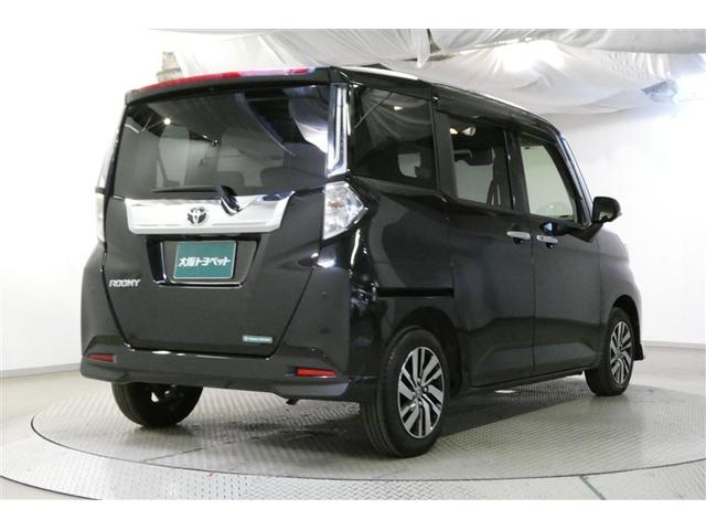 ルーミー カスタムG アイドリング 両側電動SD LEDヘット バックビューモニター 衝突回避ブレーキ TV フルフラット 地デジ スマートキー クルーズコントロール ETC オートエアコン アルミホイール ABS イモビ(8枚目)