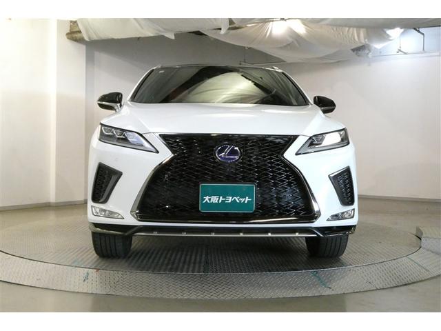 RX RX450h Fスポーツ メモリ-ナビ パノラマガラスルーフ オートエアコン TVナビ バックモニター ABS 盗難防止装置 パワステ ETC車載器 エアバッグ DVD再生 革 地デジ 横滑り防止 アルミホイール キーレスゴー(2枚目)