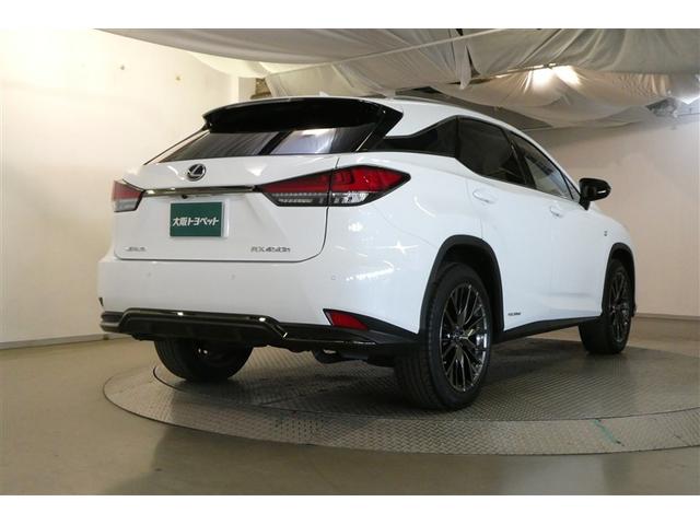 RX RX450h Fスポーツ メモリ-ナビ パノラマガラスルーフ オートエアコン TVナビ バックモニター ABS 盗難防止装置 パワステ ETC車載器 エアバッグ DVD再生 革 地デジ 横滑り防止 アルミホイール キーレスゴー(8枚目)