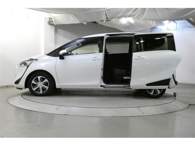 シエンタ Ｇ　クエロ　軽減ブレーキ　両側自動ドア　Ｉストップ　後カメラ　デュアルエアバック　パワーウィンドウ　フルオートエアコン　ＤＶＤ再生可　ウォークスルー　ＬＥＤヘッド　ナビ＆ＴＶ　スマキー　ＶＳＣ　３列　キーレス（5枚目）