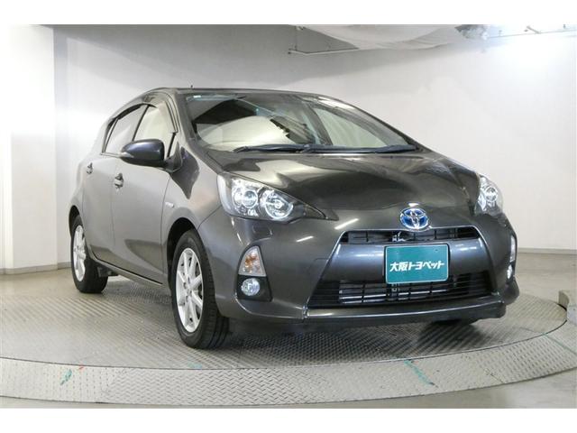 アクア G バックモニタ セキュリティー デュアルエアバック ナビTV LED パワーウィンドウ 地デジ ESC ATエアコン ABS パワーステアリング アルミ 運転席エアバッグ キーレススタートシステム(3枚目)