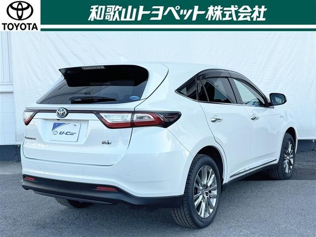 ハリアーハイブリッド プログレス　４ＷＤ　フルセグ　メモリーナビ　ＤＶＤ再生　ミュージックプレイヤー接続可　バックカメラ　衝突被害軽減システム　ＥＴＣ　ＬＥＤヘッドランプ　ワンオーナー　記録簿（3枚目）