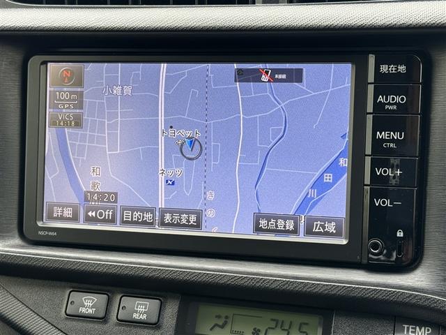 アクア Ｇ　ワンセグ　メモリーナビ　ミュージックプレイヤー接続可　バックカメラ　ＥＴＣ　ワンオーナー（5枚目）